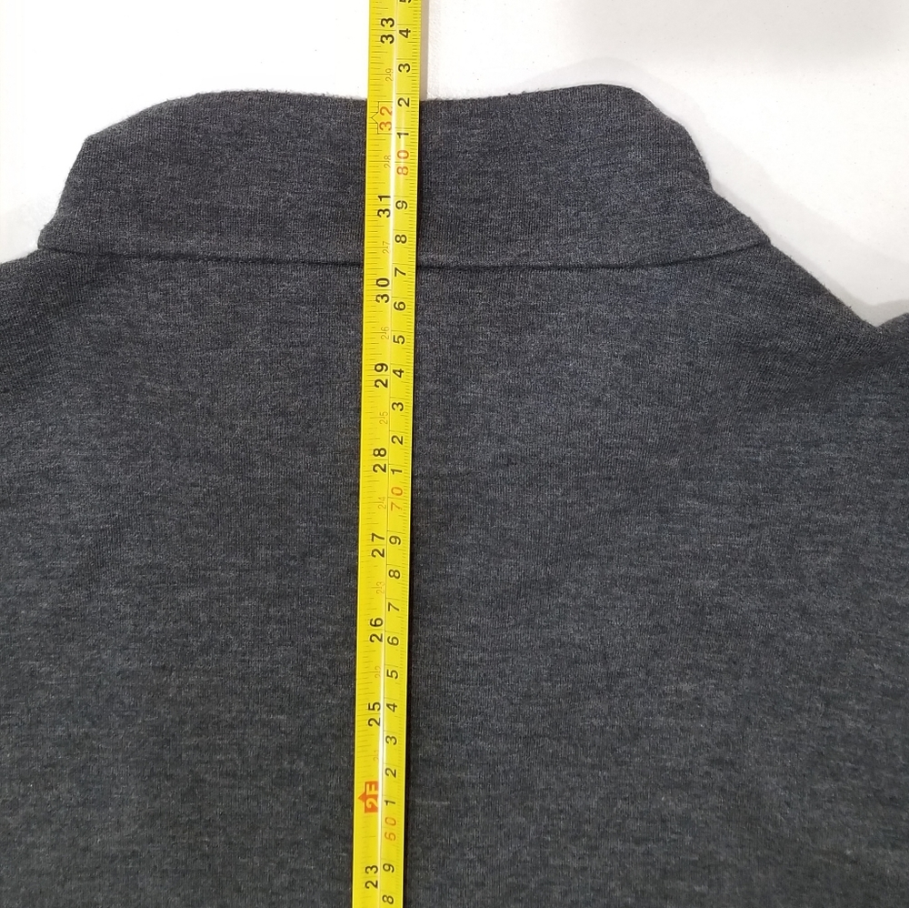 Polo Ralph Lauren ¼ Zip Soft Cotton Blend Pullover Top in Heathered Gray XL-XXL - Picture 13 of 15